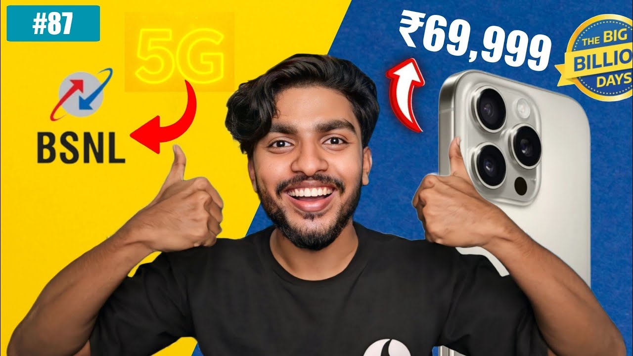 Tech with Abhinav | iPhone 16 Pro Offer Price | BSNL 5G rollout | Motorola G36 | #technews