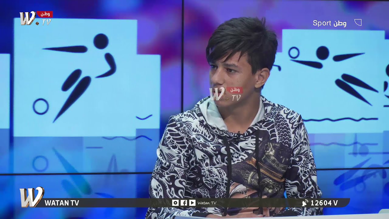 لاعب المنتخب العراقي للناشئين 