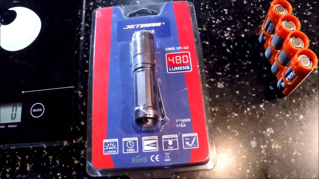 JetBeam Jet-1 MK EDC Flashlight Unboxing & Overview