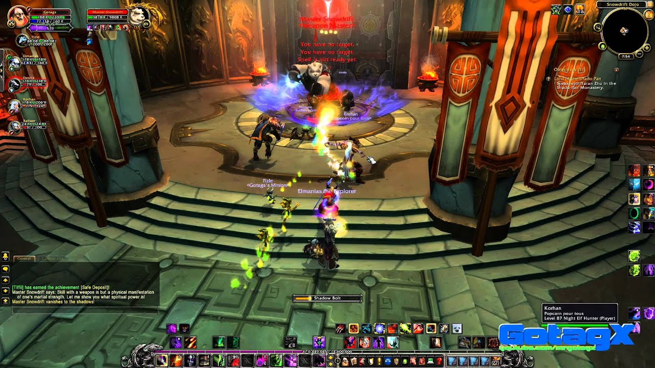 Mists of Pandaria - Shado-Pan Monastery (Complete Run) [HD 1080p][Blind]