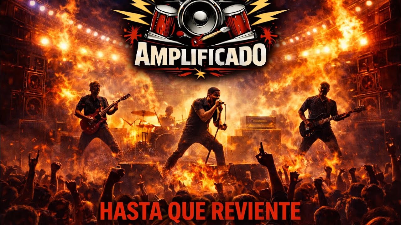 🔥 Hasta Que Reviente – Barrio Amplificado | Cumbia Rock Explosiva