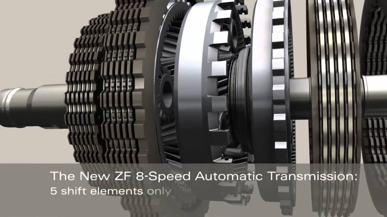 ZF 8HP Новая 8-ступенчатая автоматическая коробка передач