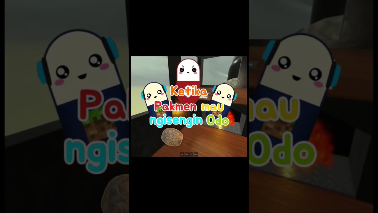 ketika Pakmen mau ngisengin Odo🤣 #roblox #deadrails #stresmen #odokentang #stresfun