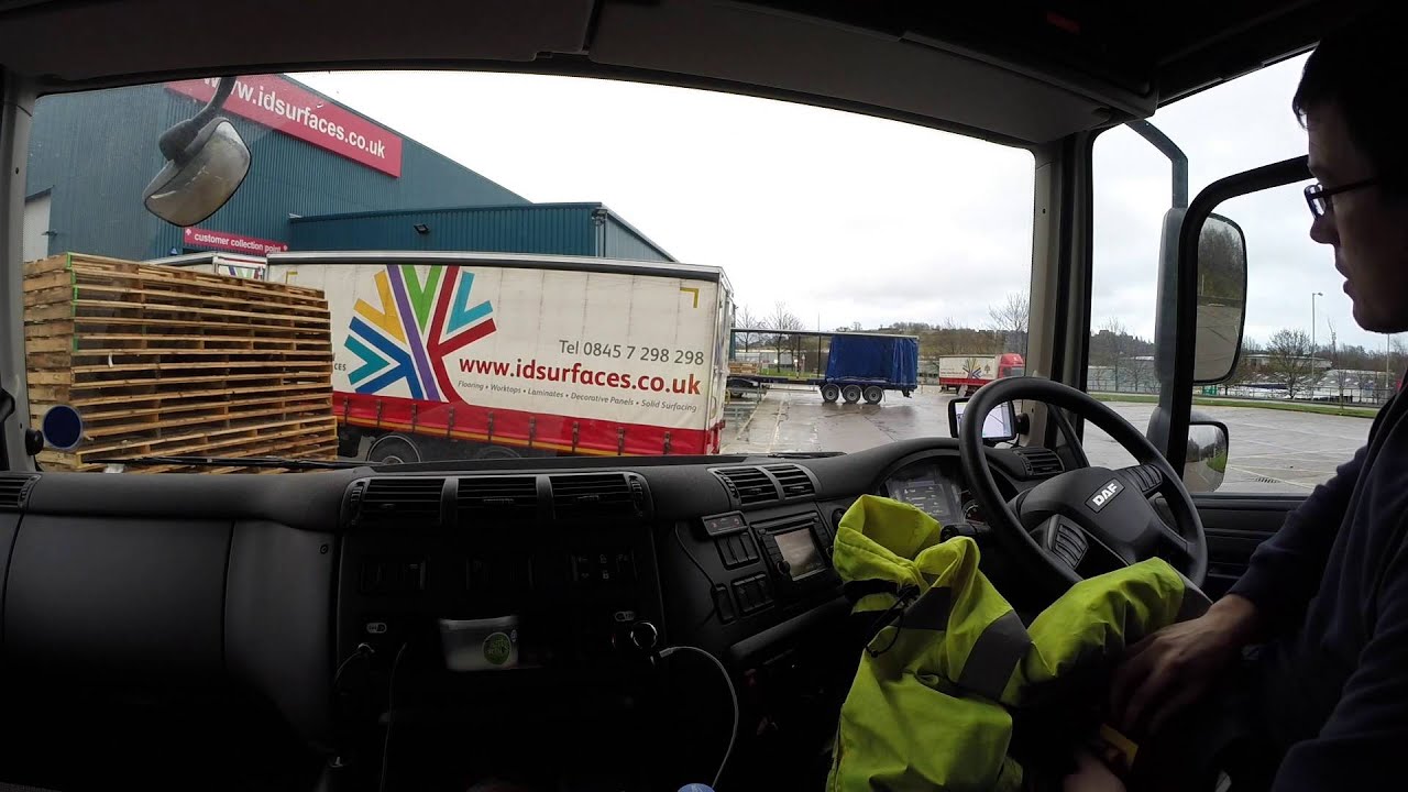 Trucker Jay in the UK: S3E12 Clipped by a car