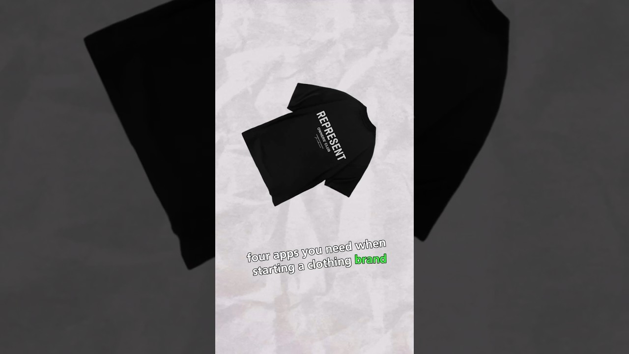 Four apps you need when starting a clothing brand