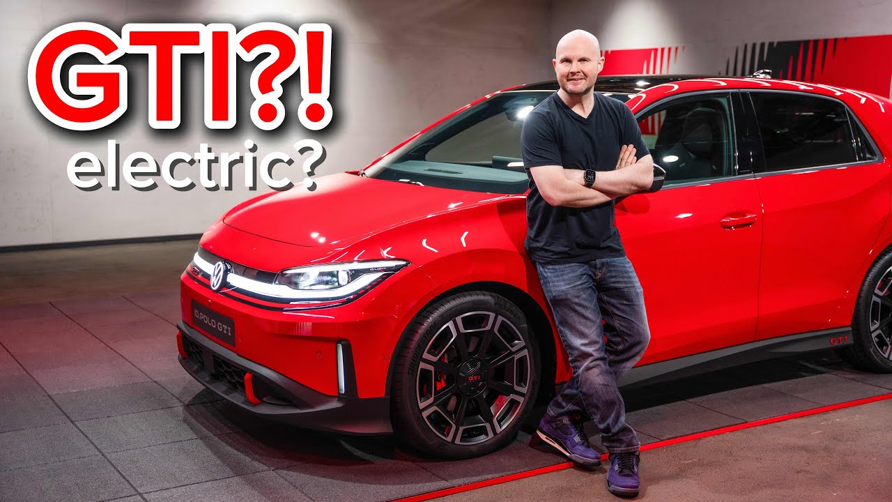 Volkswagen выпустил электрический Polo GTI! ⚡ Эксклюзивный первый взгляд