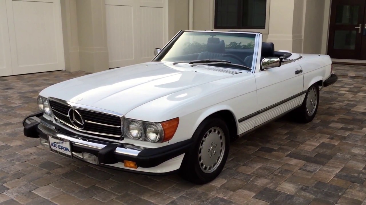 SOLD- 1988 Mercedes-Benz 560SL w/36K Miles SOLD-