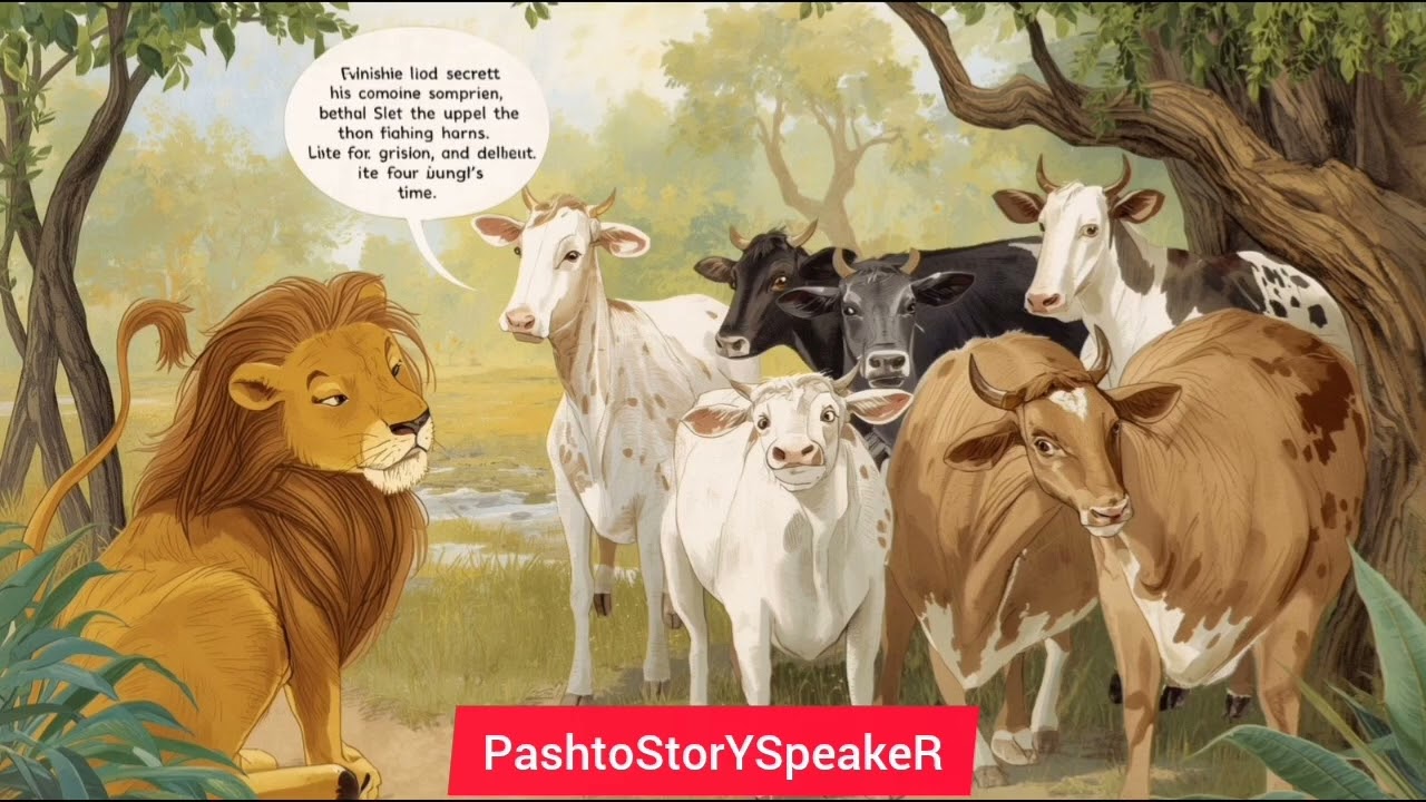 4 ghwagany. |#pashtostory |#pashtocartoon |#ai |#viral |#animation |Union Is Strength.