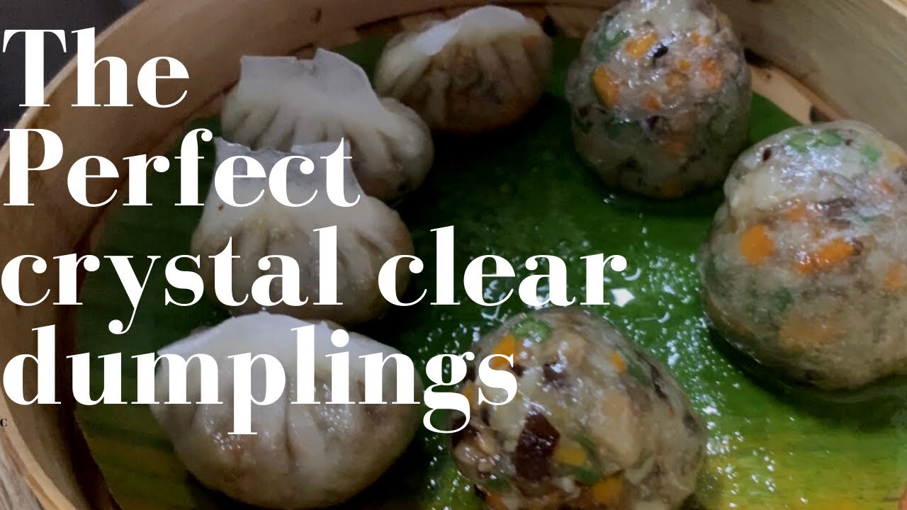 How to make crystal clear dumplings | Chef Travel Freak| Easy way| Potato Starch |