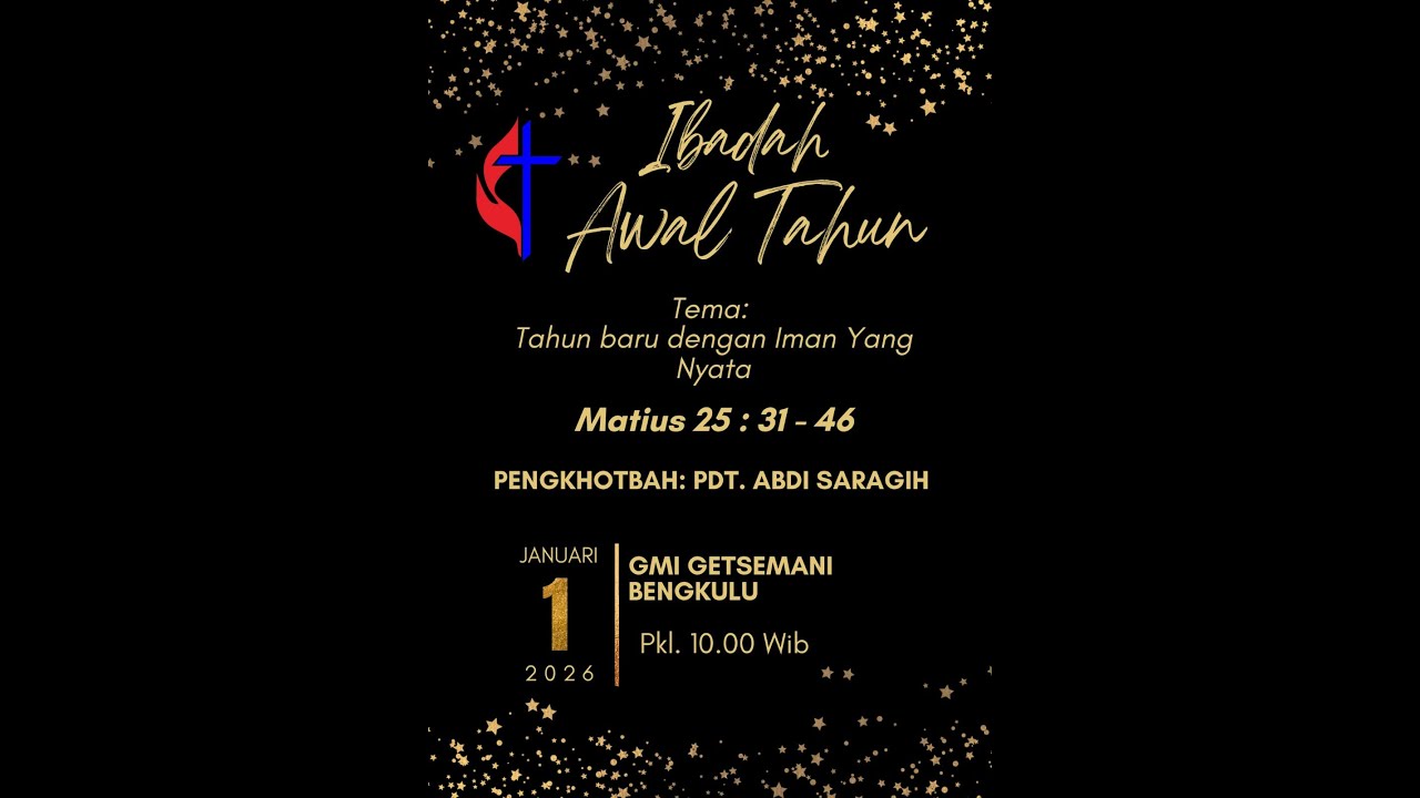IBADAH AWAL TAHUN 01- 01- 2026