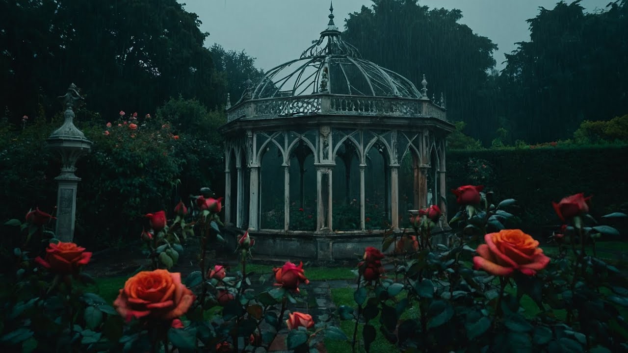 It was her garden | Gothic Victorian era rose garden ambience | Sleep and study relaxing piano