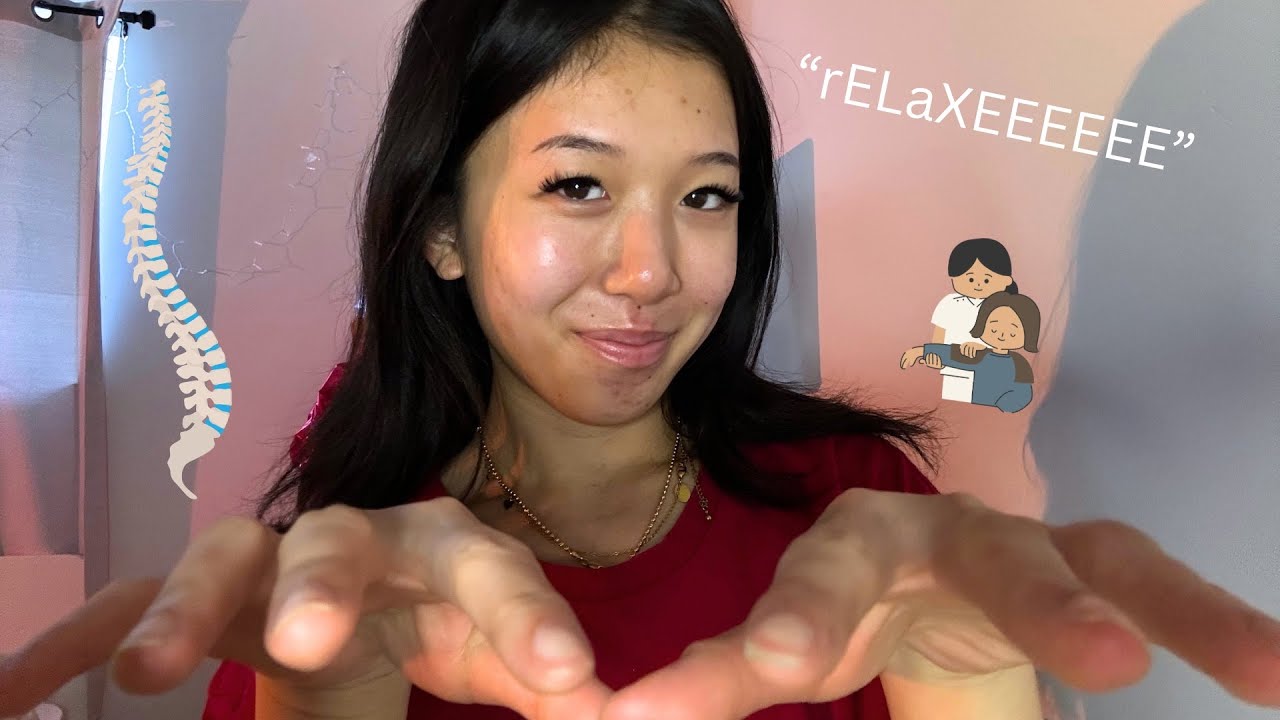 ASMR Worst Reviewed Chiropractor (she’s SKETCHY) 🩻👩🏻‍⚕️ *real cracking sounds*