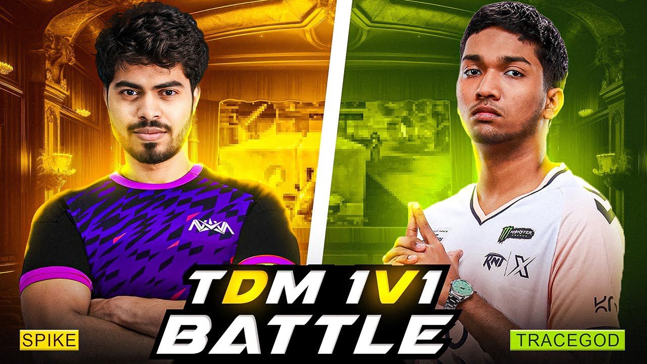 MR SPIKE VS TRACEGOD 1v1 TDM BATTLE 