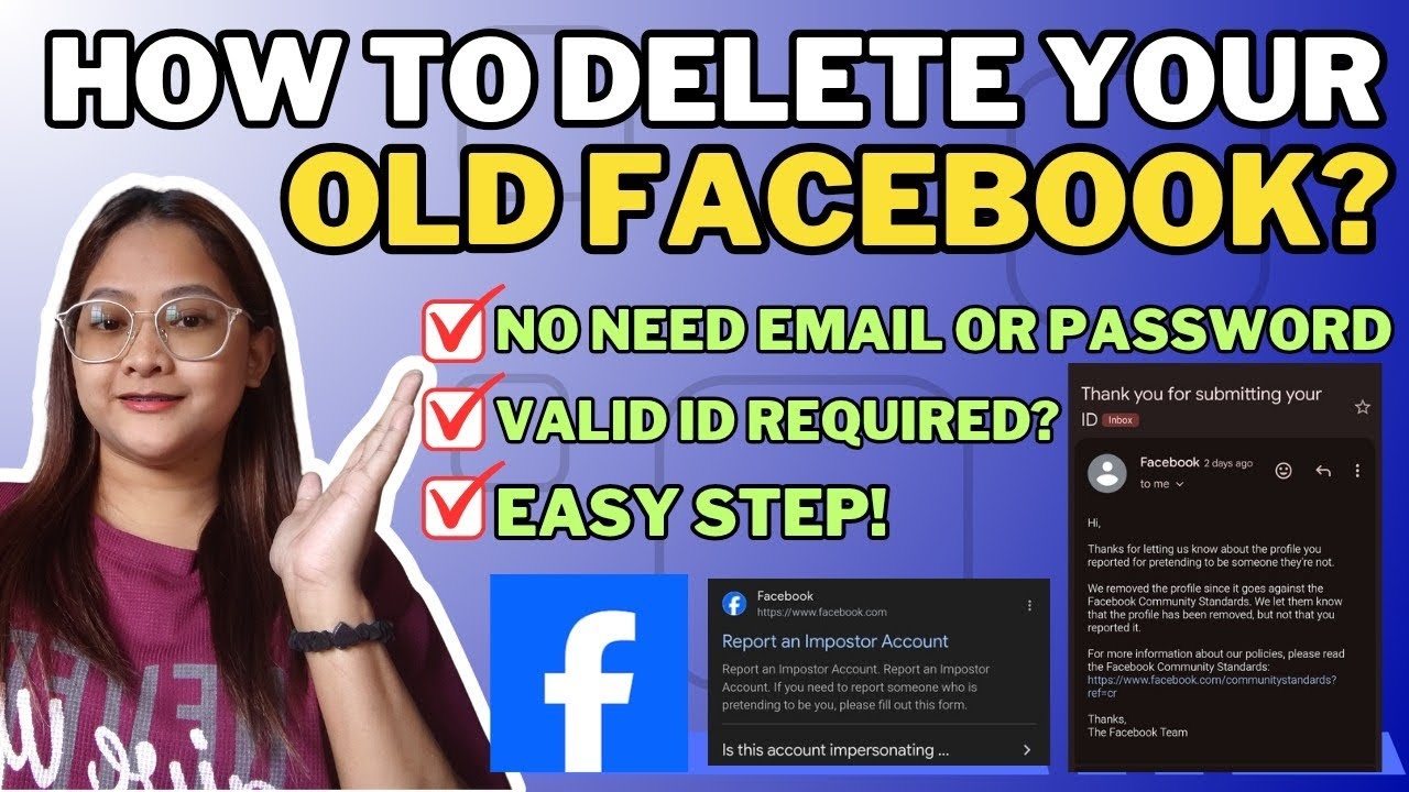 PAANO I-DELETE ANG LUMANG FACEBOOK ACCOUNT KAHIT HINDI NA ALAM  EMAIL AT PASSWORD! (NEW METHOD 2026)