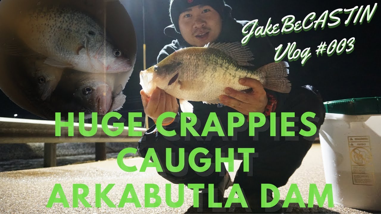 JAKEBECASTIN VLOG #003 (GIANT CRAPPIES CAUGHT ARKABUTLA DAM)