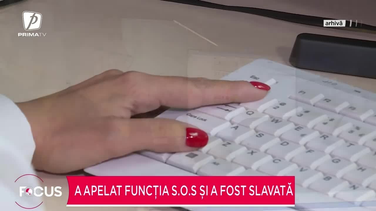 A apelat funcția S.O.S și a fost salvată