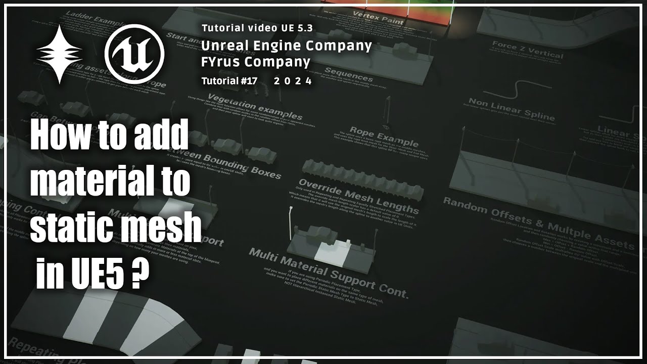 UE5 Tutorial: Adding Materials to Static Meshes!