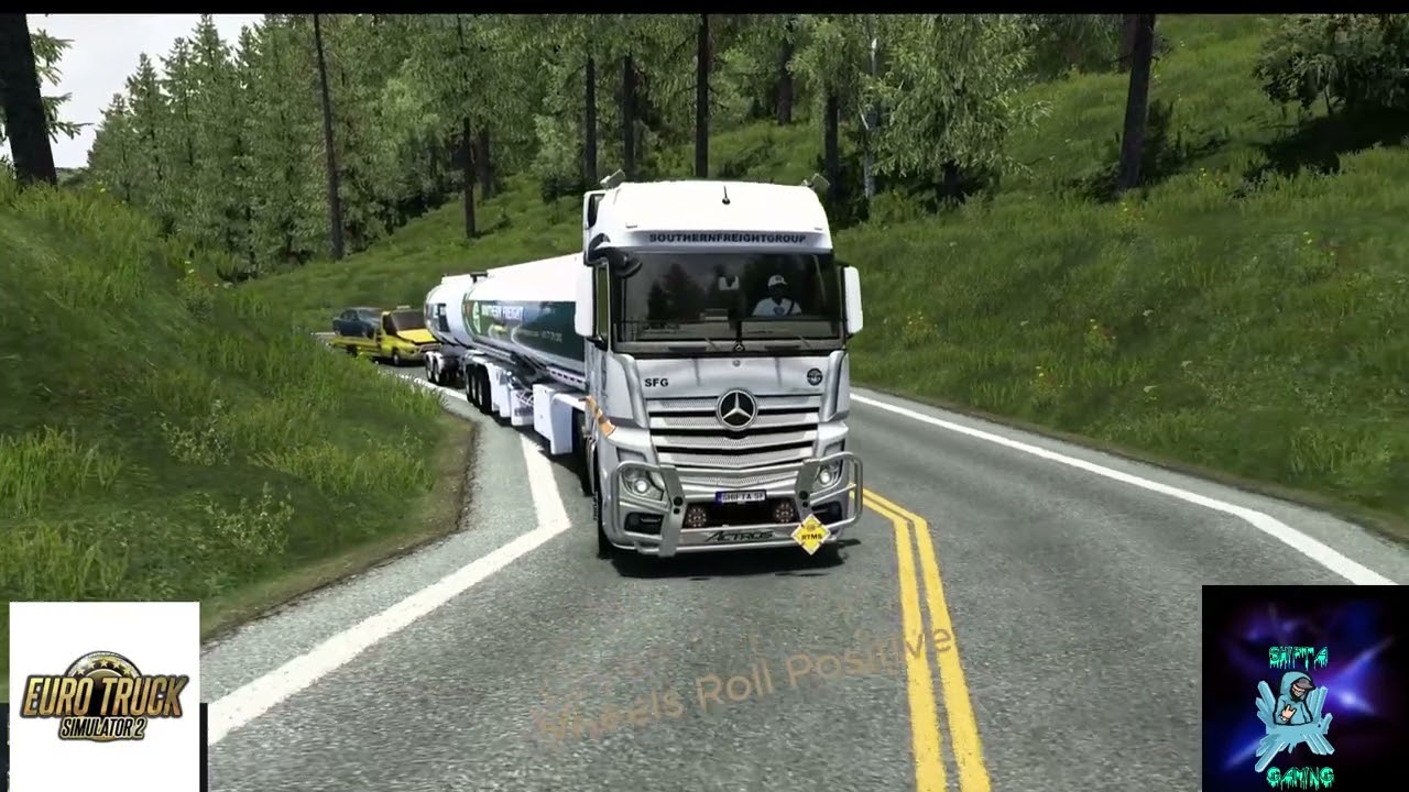 ETS2 - Mapa Br Brasil - Relaxing Hazchem Trip With Mercedez Benz Actros 2645 - African Style