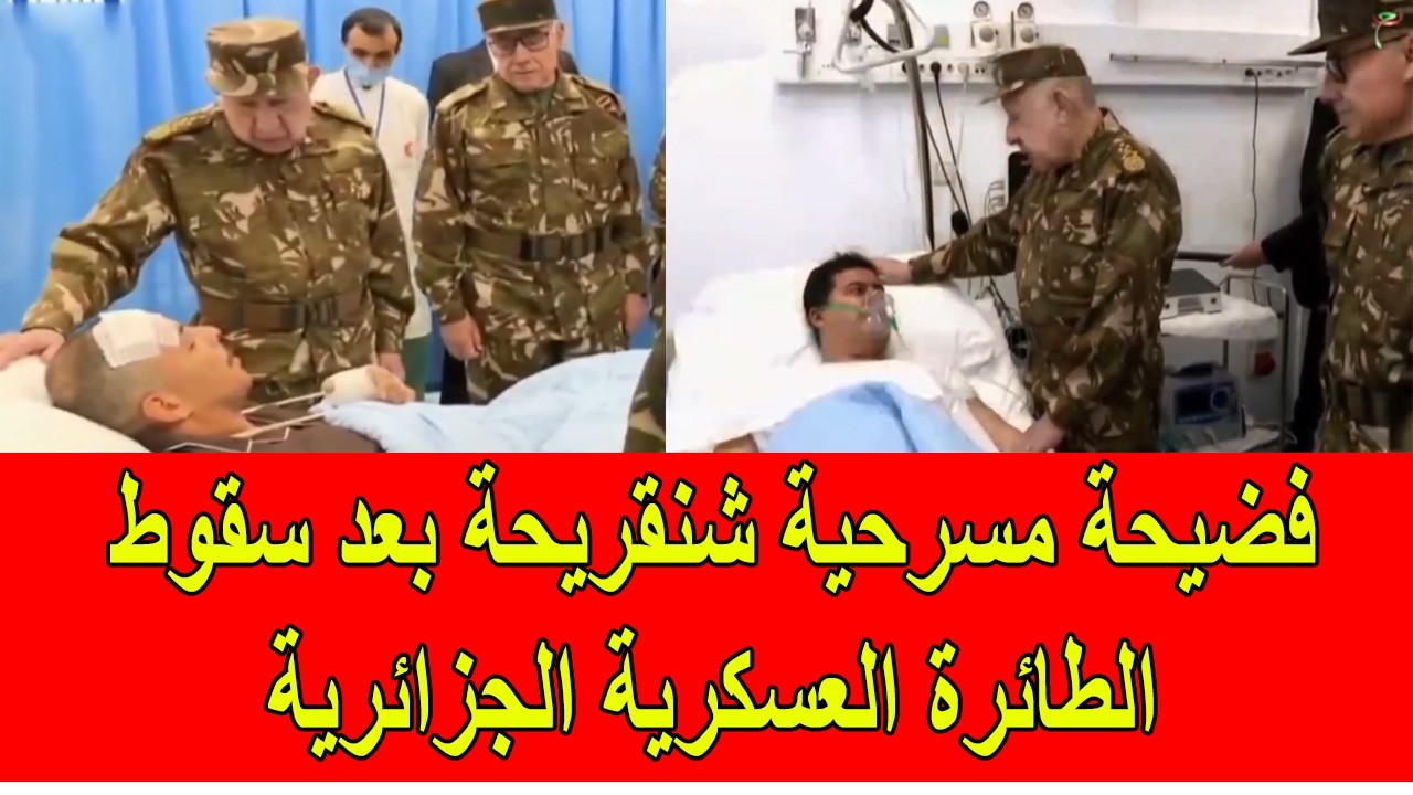 فضيحة خطيرة لشنقرحية بعد سقوط الطائرة العسكرية الجزائرية