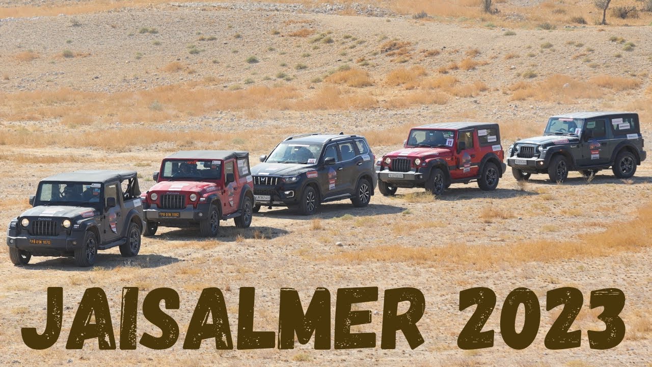 Sam Sand Dunes | Mahindra Scorpio N | Delhi to Jaisalmer | Desert Offroading 4x4 | RoadTrip