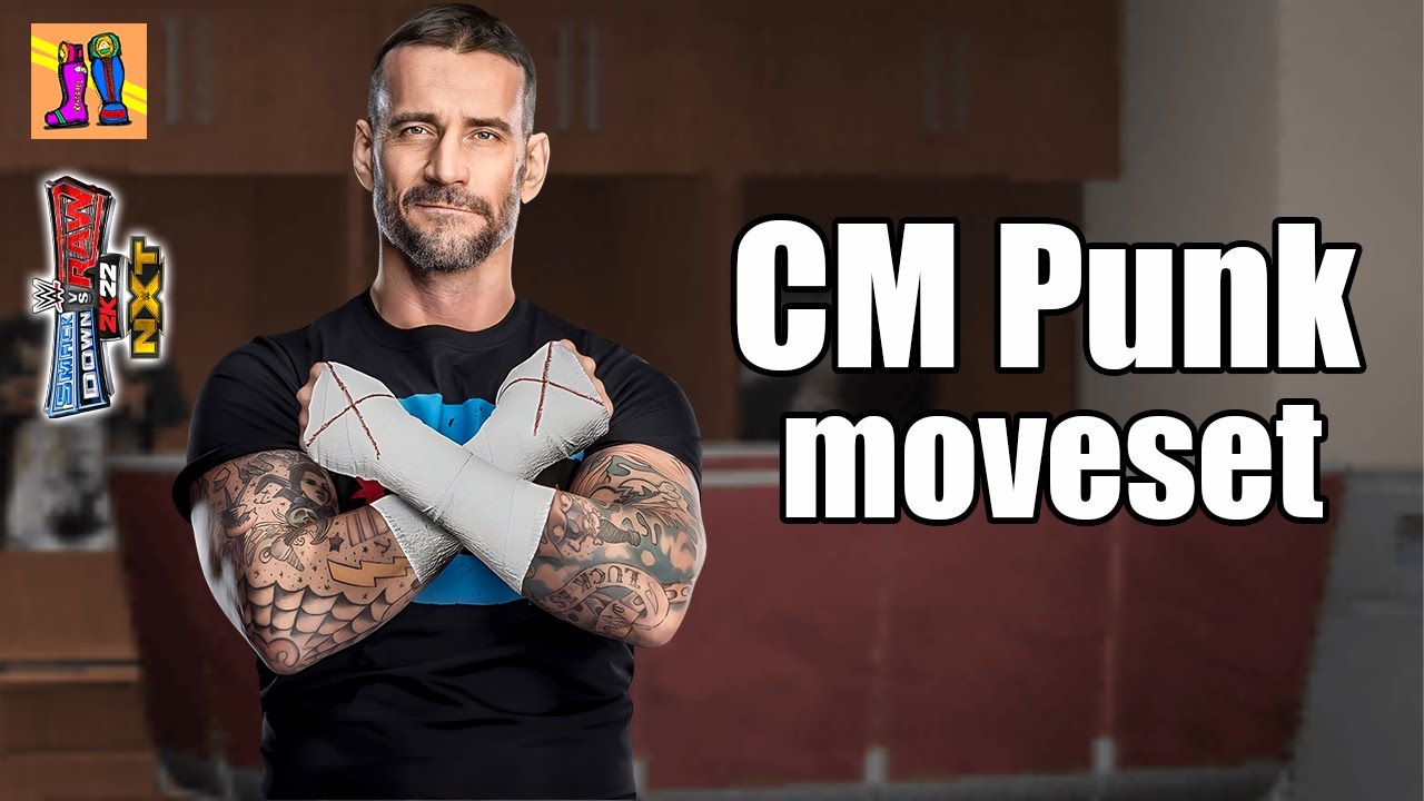 CM Punk 2024 moveset svr2011 PEPSI PLUNGE finisher
