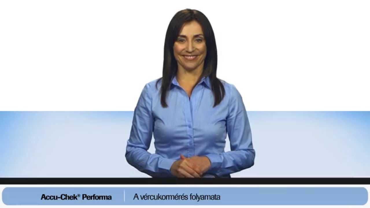 Az Accu-Chek Performa vércukormérő beállítása és használata
