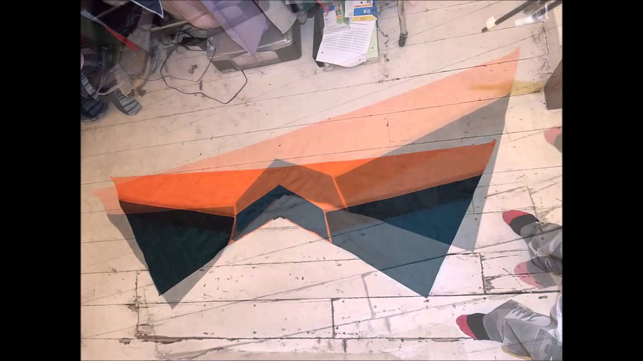 4 line stunt kite build January 18 - 21, 2013