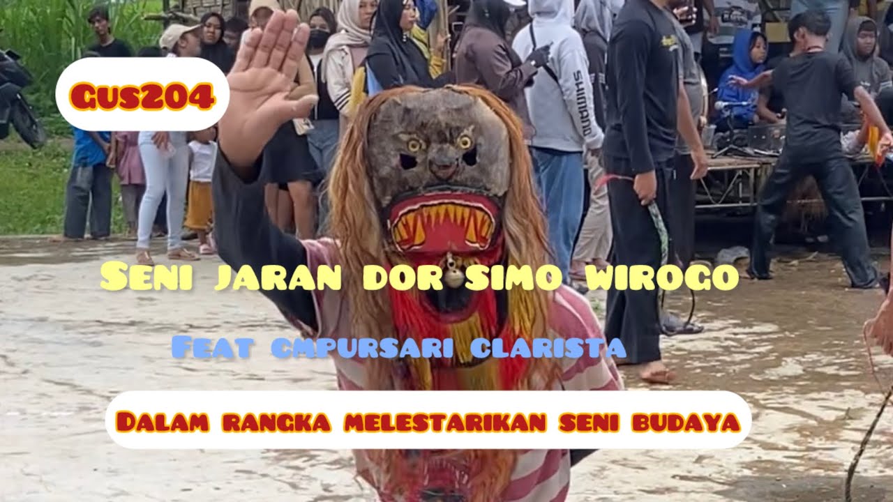 Seni jaran dor SIMO WIROGO👹dalam rangka melestarikan seni budaya desa mojodoyong,kedawung,sragen💯