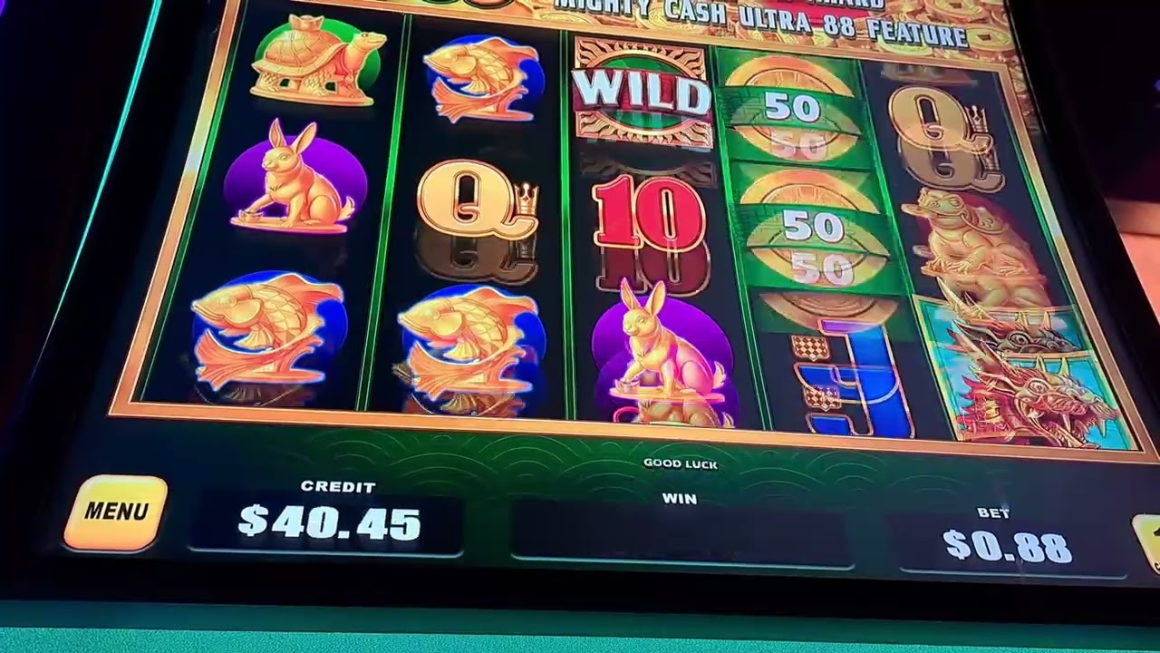 MIGHTY CASH ULTRA 88  SLOT BONUSES