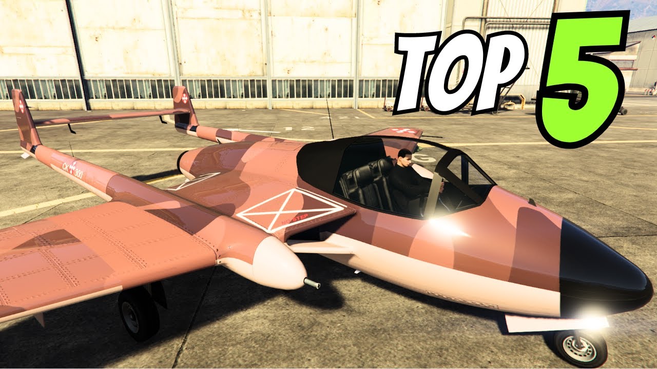 Los MEJORES AVIONES en GTA Online | TOP 5 *ACTUALIZADO*