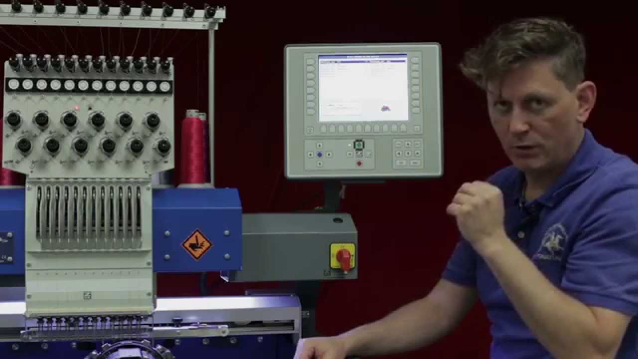 ZSK T8 Controller - Embroidery Design Manager on the ZSK Machines