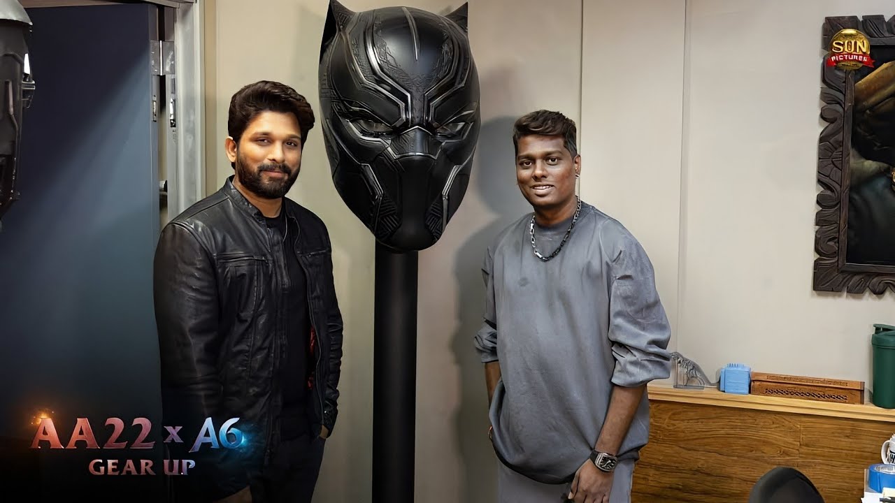 Atlee 6 Official Title Revealed : #aa22xa6  Official Budget : 800 Crore Budget : Allu Arjun