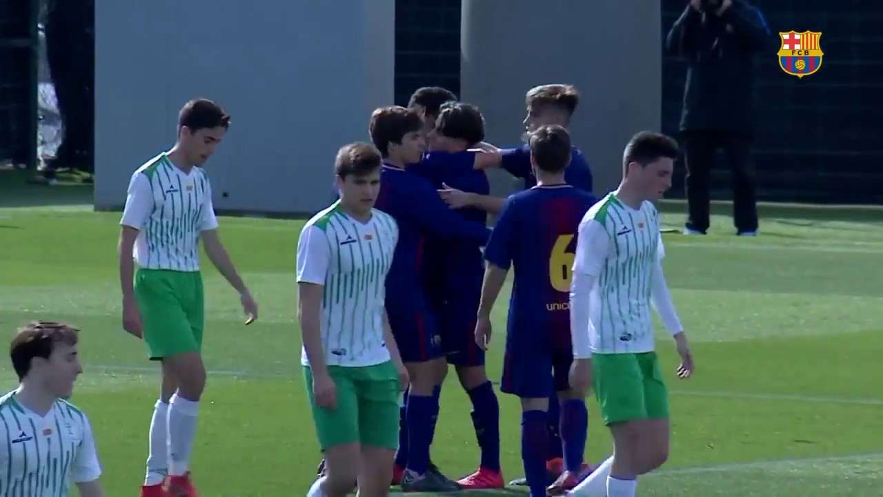 HIGHLIGHTS FUTBOL Juvenil A  FC Barcelona – El Olivar 5 0
