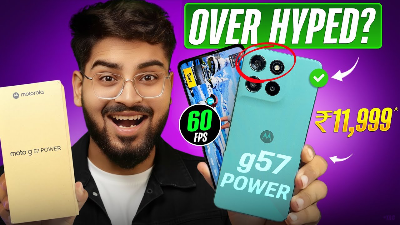 Moto G57 Power Unboxing and Review After Use 🔥 Camera Test & BGMI Test ✅ Best Phone Under 15000