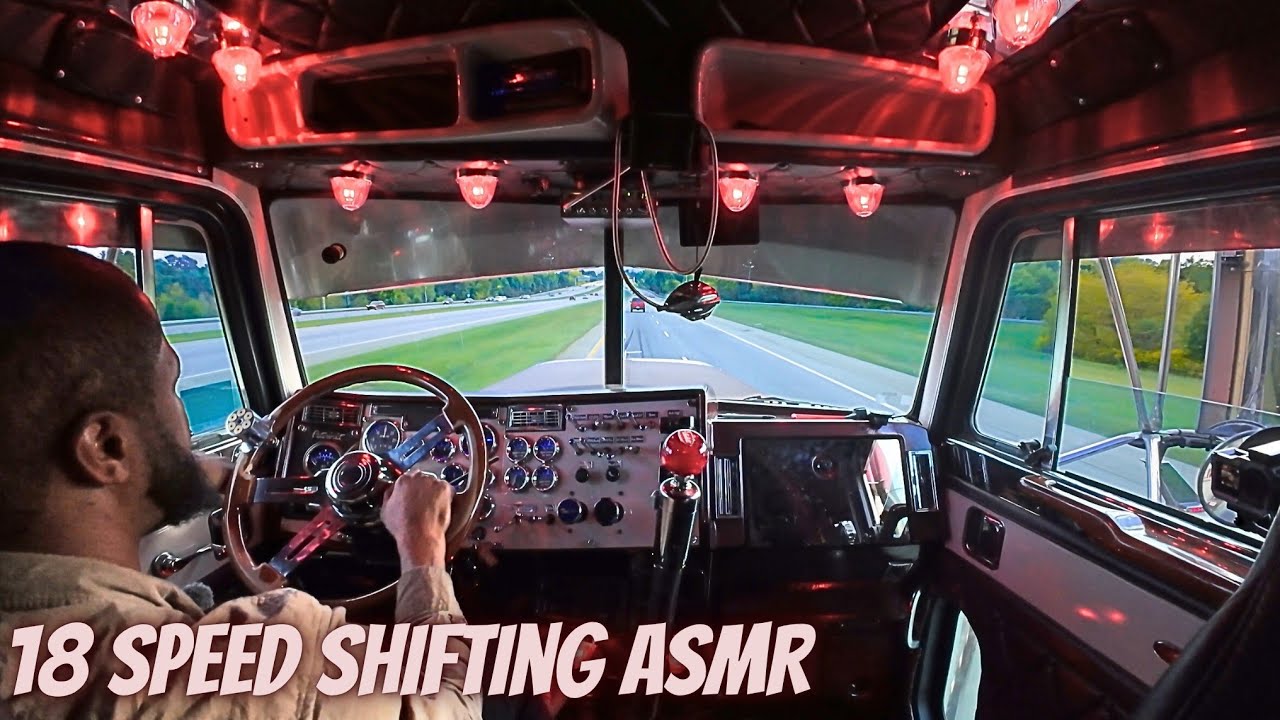 Smooth 18 speed shifting ASMR