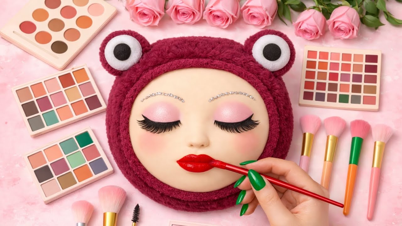 Asmr Makeup and Skincare On 🍊No Talking 