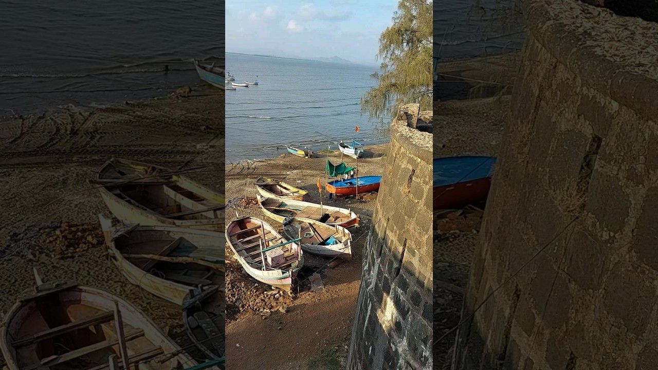 Arnala Fort Mumbai🚢🕍| #arnala | #arnalabeach | #virar | #forts | #gadkille | #mumbaitour | #viral