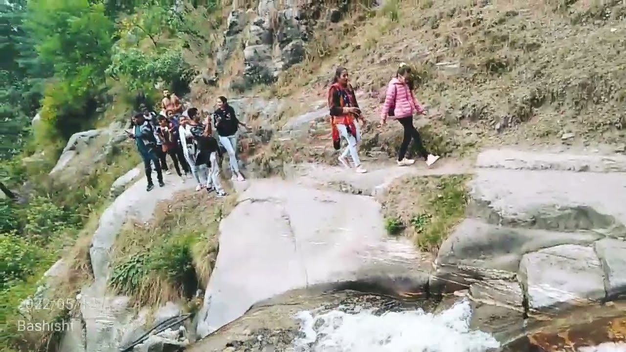 Manali camping and mountain tracking with group or waterfall😎