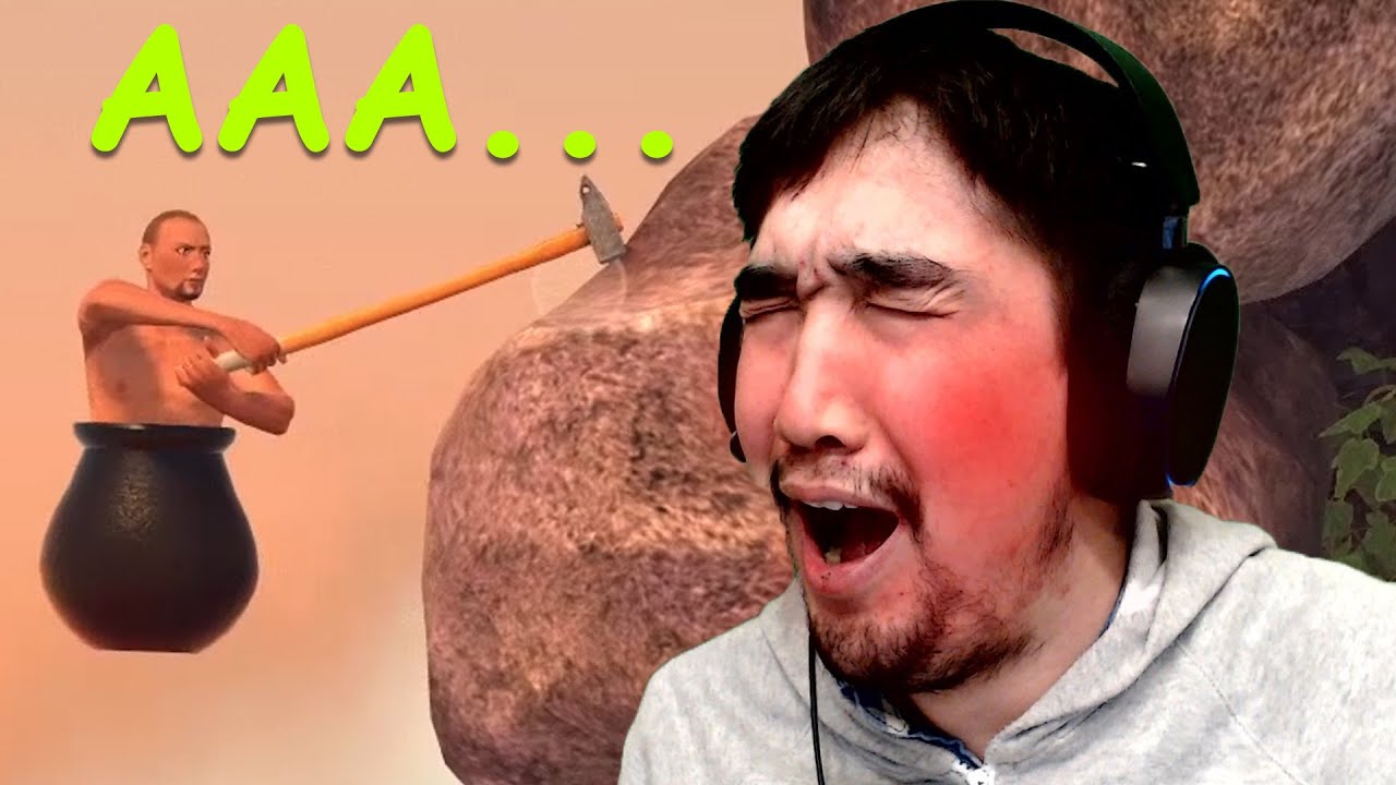 ТАЙВАН БАЙХ АРГА АЛГА 😠| Getting over it final Part 2 - Ganaa's gameplay
