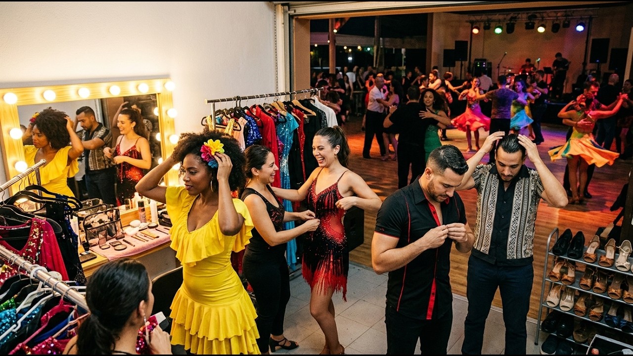 Caribbean Salsa Fever 🌴 Rhythms for Dancing Souls
