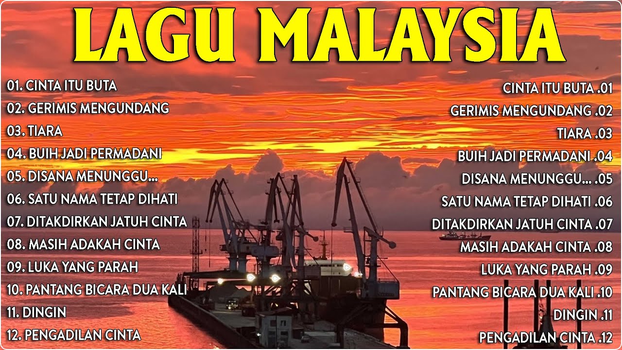 Lagu Malaysia Lama Populer Yang Terkenal - Slow Rock Malaysia Full Album🎷