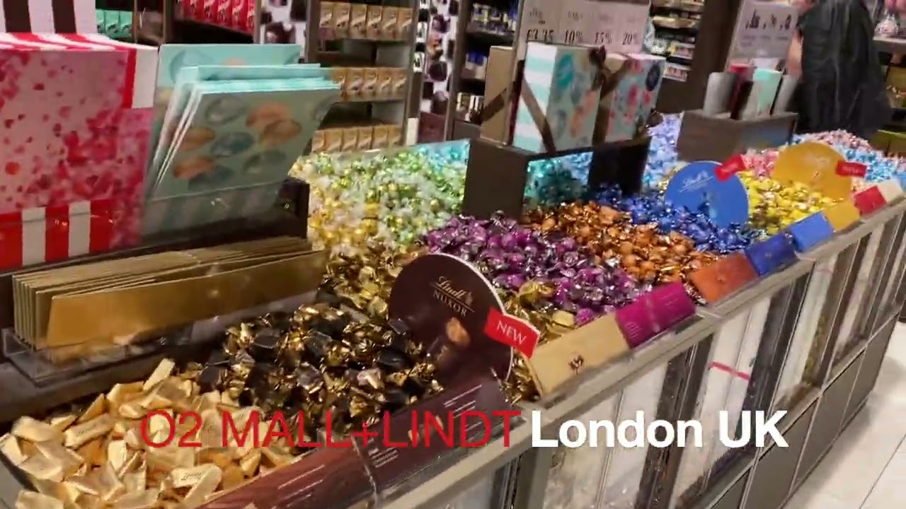 O2 Mall Lindt Exclusive Shop London UK