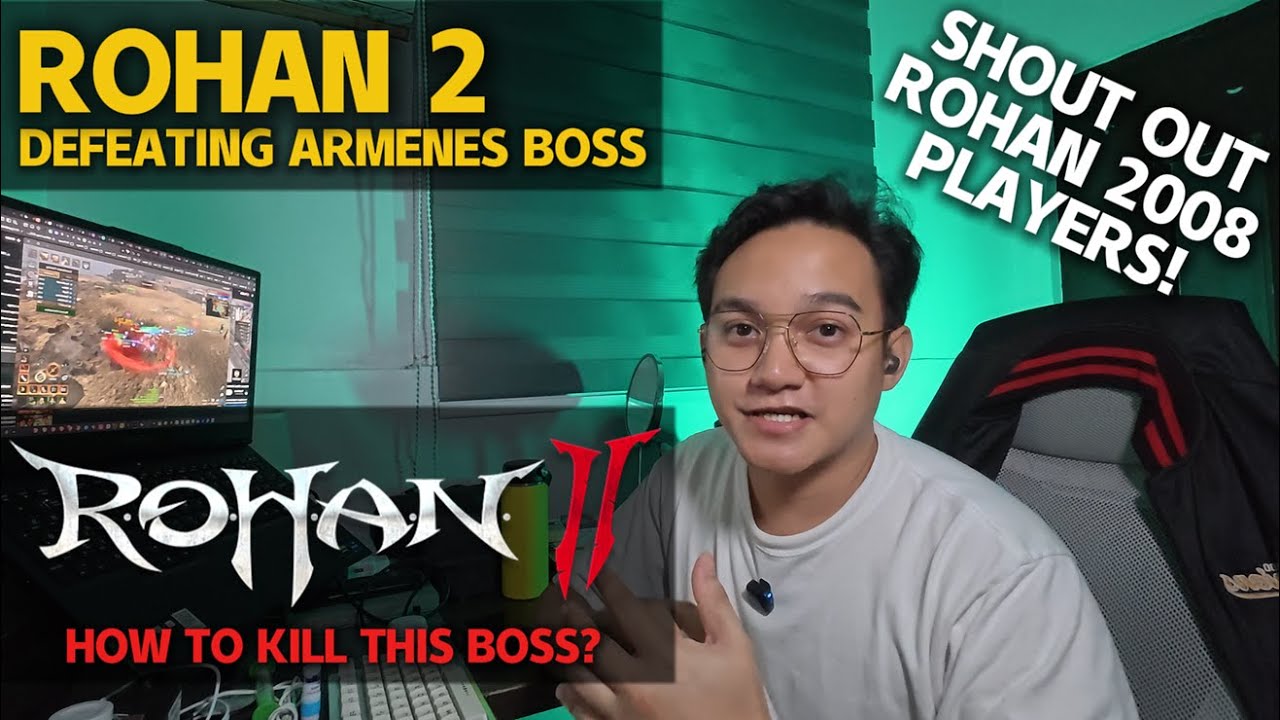 ROHAN 2 - DEFEATING ARMENES BOSS (BLOODY LORD TURK) LET'S GO!