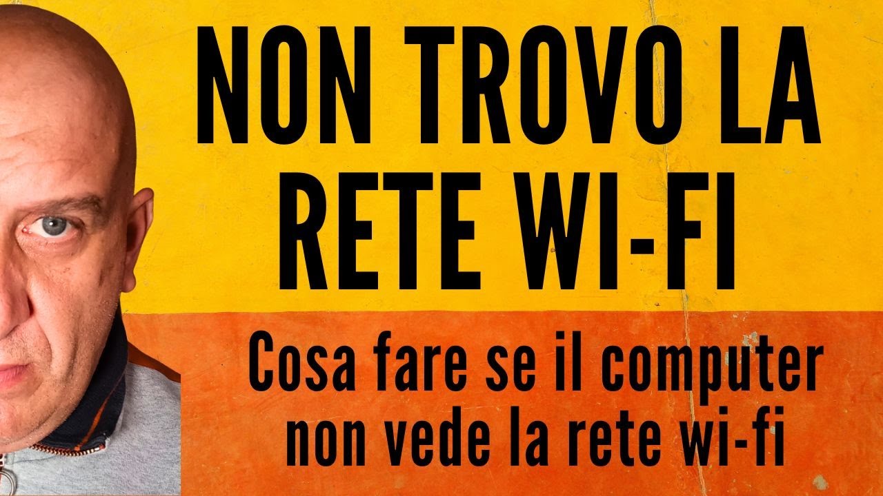 Pc non vede rete wireless