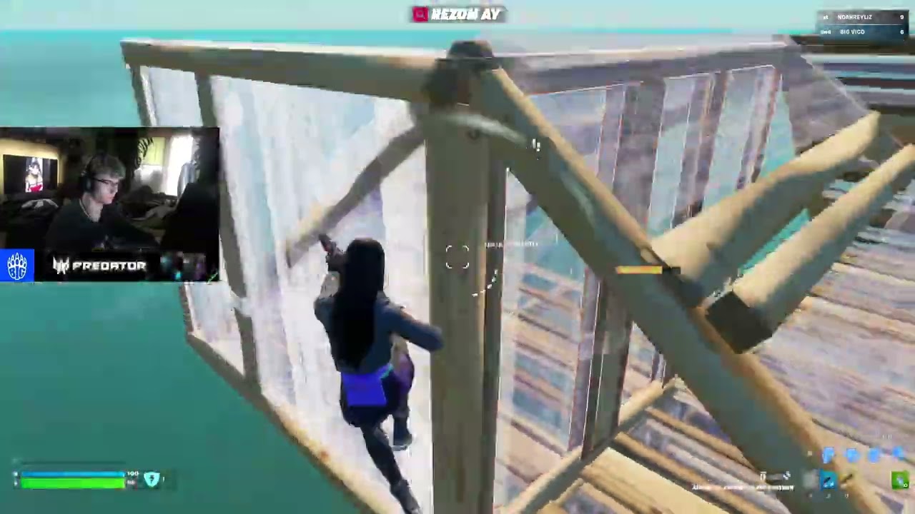 Vico vs Noahreyli 1v1 in Creative
