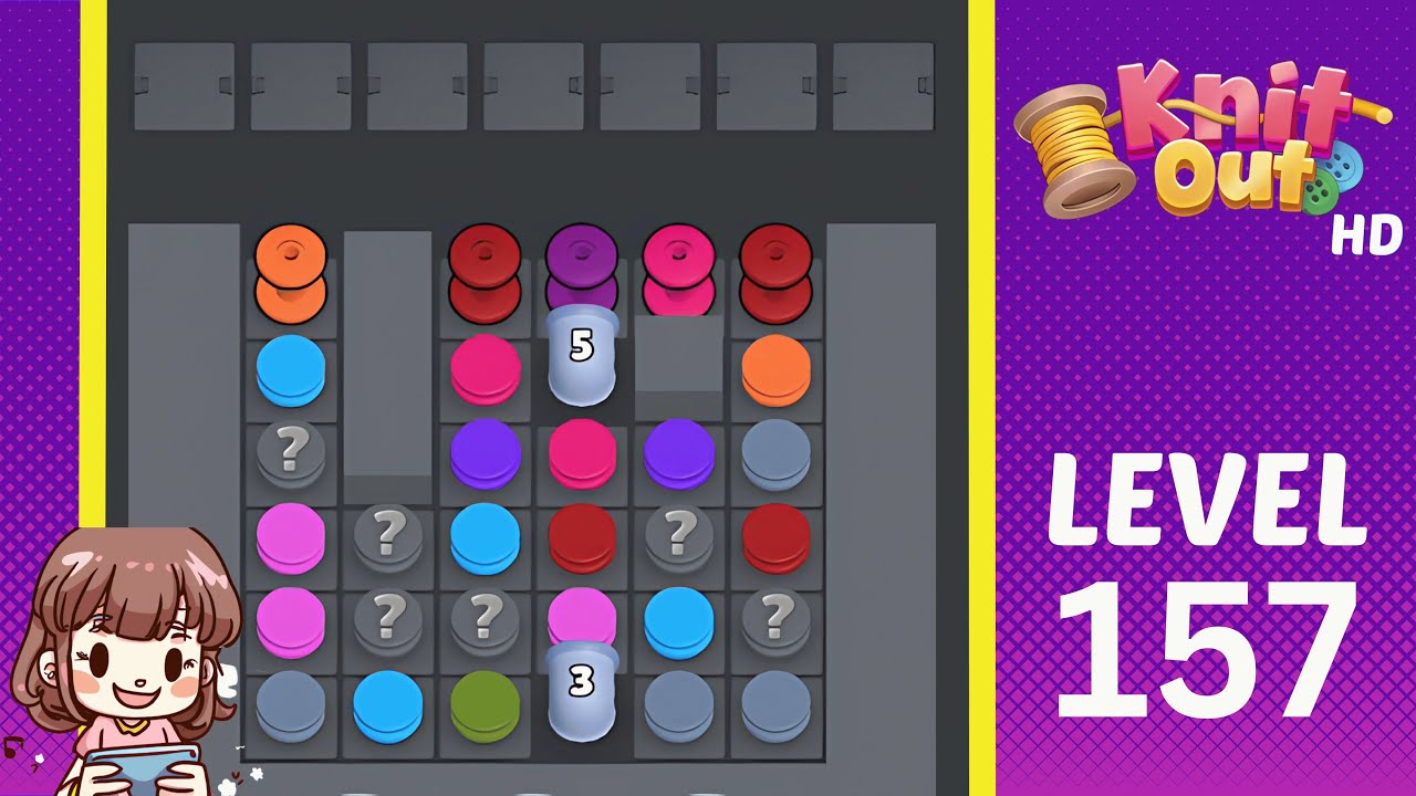 Knit Out Level 157 Solution Walkthrough