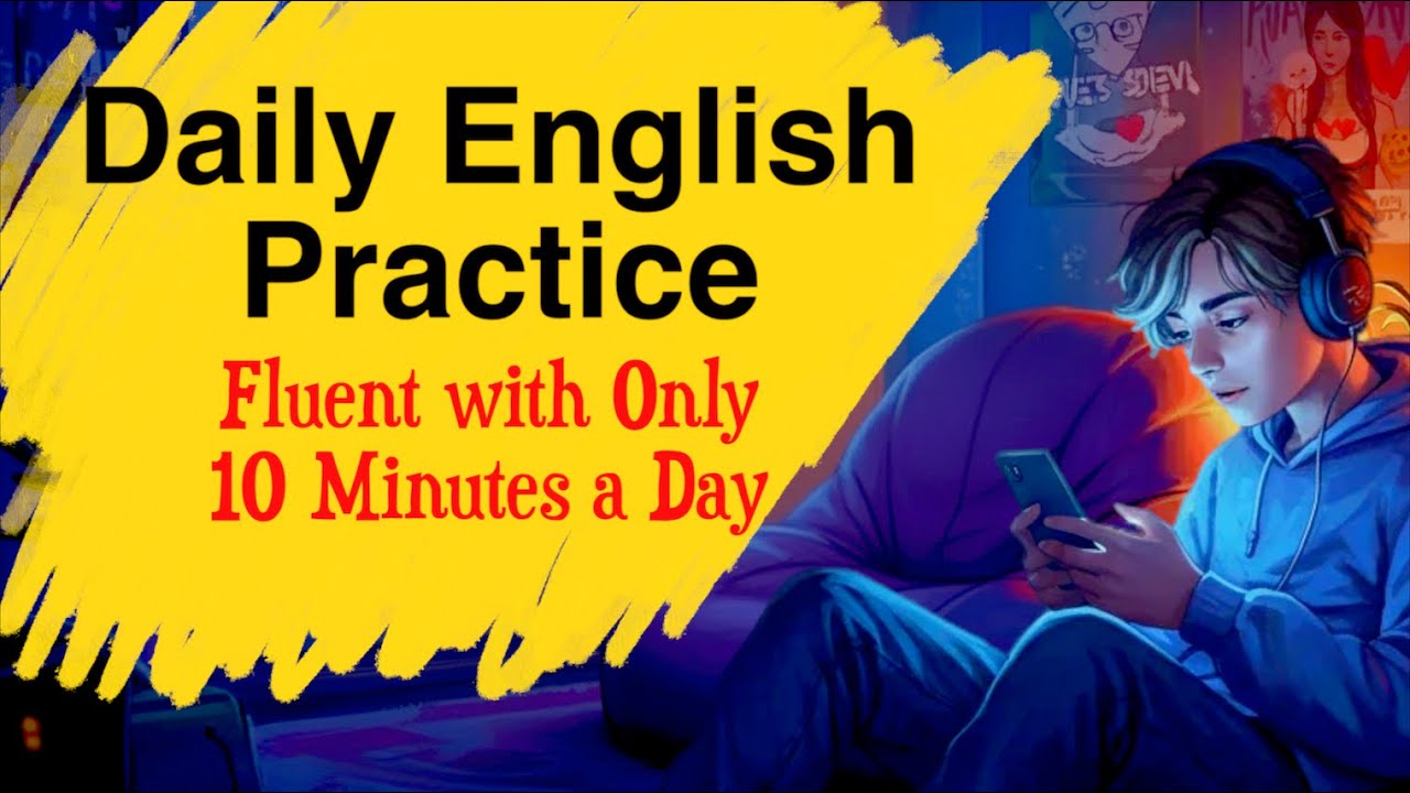 Fluent in English Speaking with ONLY 10 Minutes a Day |How to Build Self-Discipline |English Podcast