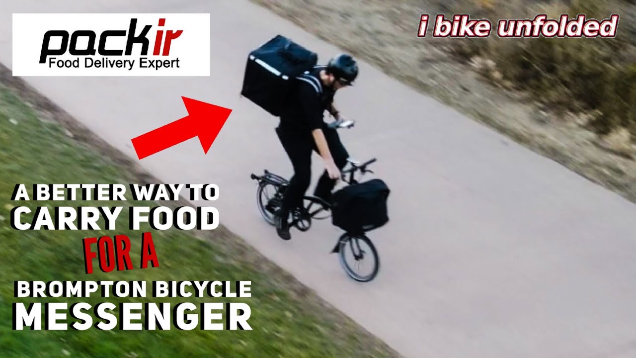 My New Food Delivery Backpack