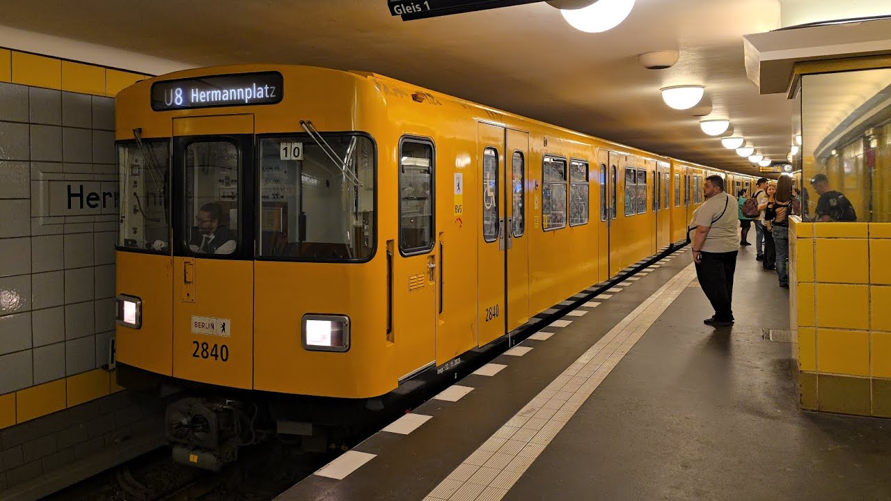 U-Bahn Berlin|Außerplanmäßiger Kurzläufer #6 auf der U8 von Paracelsus-Bad bis Hermannplatz