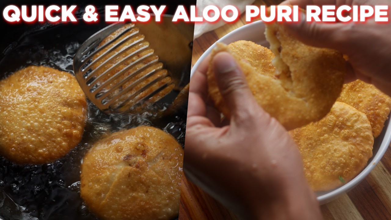 Быстрый и простой рецепт алу пури | Приготовить может каждый
